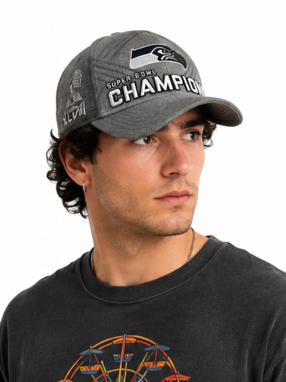 New Era Seattle Seahawks Super Bowl XLVIII Champions 9FORTY Hat NWT